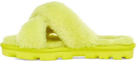 (Women) UGG Fuzzette Yellow Slippers 1107955-SLFR (Women) UGG Fuzzette Yellow Slippers 1107955-SLFR