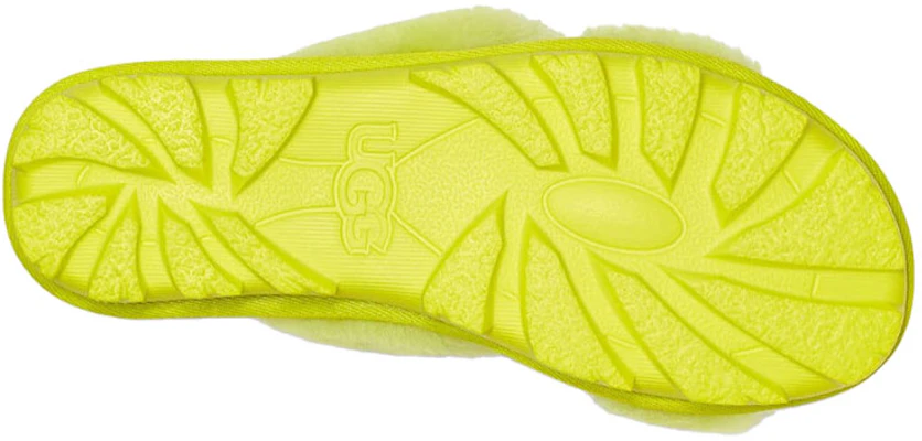 (W) UGG Fuzzette Sandal Kuning 1107955-SLFR Details for (W) UGG Fuzzette Sandal Kuning 1107955-SLFR