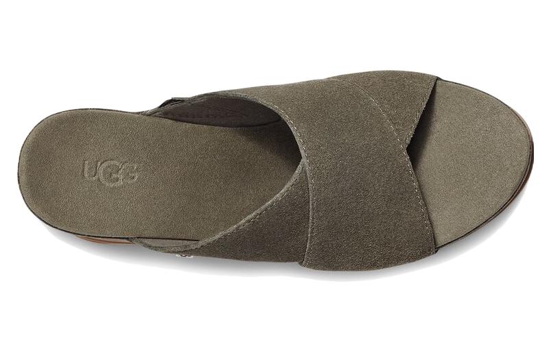 (W) UGG Fuzzy Slide 'Moss Green' 圖 5