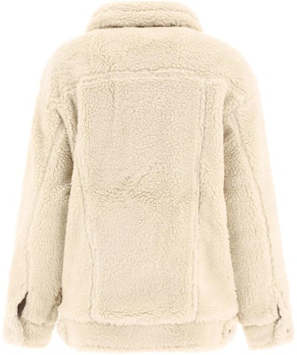 (W) UGG FW23 米白色Logo翻領單排扣外套. 1113951-NLI Lookbook (W) UGG FW23 米白色Logo翻領單排扣外套. 1113951-NLI