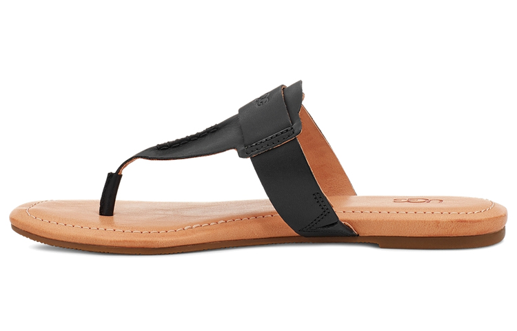 Buy (W) UGG Gaila Selipar Hitam Coklat 'Black Brown' 1119756-BLK