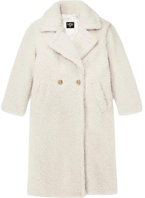 (W) Abrigo Largo UGG Gertrude Blanco Doble Faz de Peluche con Cuello. 1120631-WHITE Buy (W) Abrigo Largo UGG Gertrude Blanco Doble Faz de Peluche con Cuello. 1120631-WHITE