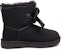 (Women) UGG Gita Bow Mini Fleece Lined Black 1098360-BLK