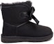 Order (Women) UGG Gita Bow Mini Fleece Lined Black 1098360-BLK