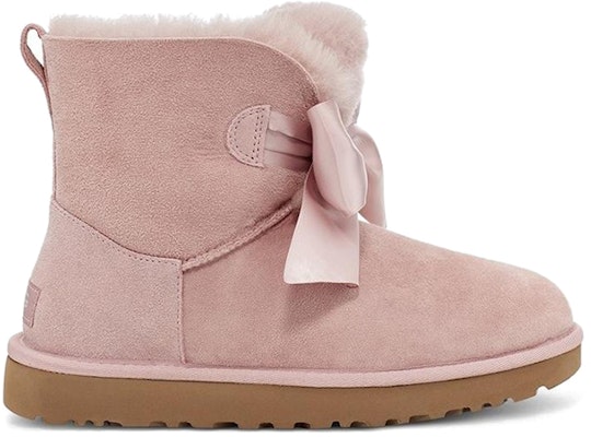 (W) UGG Gita Bow Mini Hangat Bulu Lapis Mewah Merah Muda 1098360-PCRY Order (W) UGG Gita Bow Mini Hangat Bulu Lapis Mewah Merah Muda 1098360-PCRY