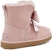 (Women) UGG Gita Bow Mini Cozy Stay Warm Plush Fleece Lined Pink 1098360-PCRY