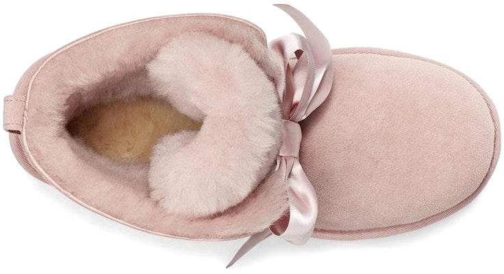 (Women) UGG Gita Bow Mini Cozy Stay Warm Plush Fleece Lined Pink 1098360-PCRY Shop (Women) UGG Gita Bow Mini Cozy Stay Warm Plush Fleece Lined Pink 1098360-PCRY