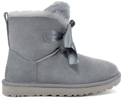 (Women) UGG Gita Bow Mini Fleece Lined Blue Gray 1098360-GYS Order (Women) UGG Gita Bow Mini Fleece Lined Blue Gray 1098360-GYS