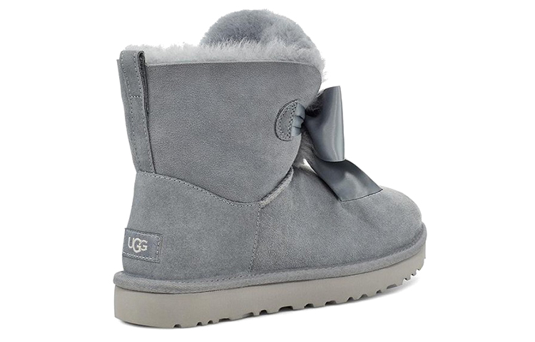 Lookbook (W) UGG Gita Bow Mini Forradas de Lana Azul Gris 1098360-GYS