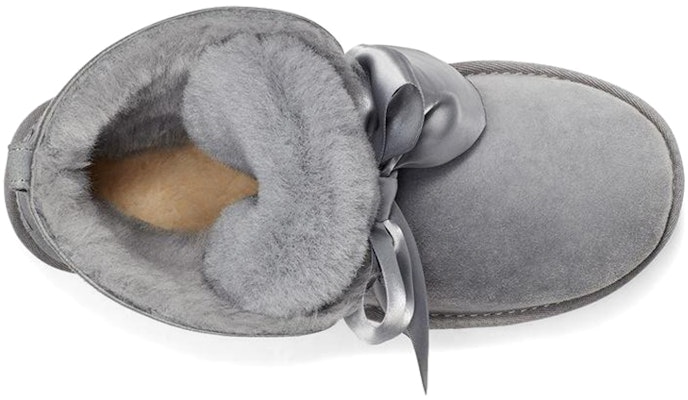 (Women) UGG Gita Bow Mini Fleece Lined Blue Gray 1098360-GYS Shop (Women) UGG Gita Bow Mini Fleece Lined Blue Gray 1098360-GYS