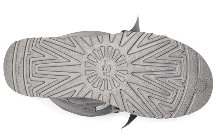 Purchase (W) UGG Gita Bow Mini Forradas de Lana Azul Gris 1098360-GYS