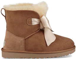Order UGG Gita蝴蝶結加絨高筒雪地靴 女士款 栗子棕色