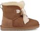 Order (W) UGG Gita Bow Mini Foderato in Pile Marrone 1098360-CHE