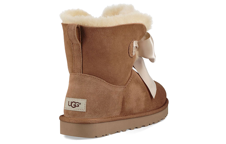 Lookbook (W) UGG Gita Bow Mini Foderato in Pile Marrone 1098360-CHE