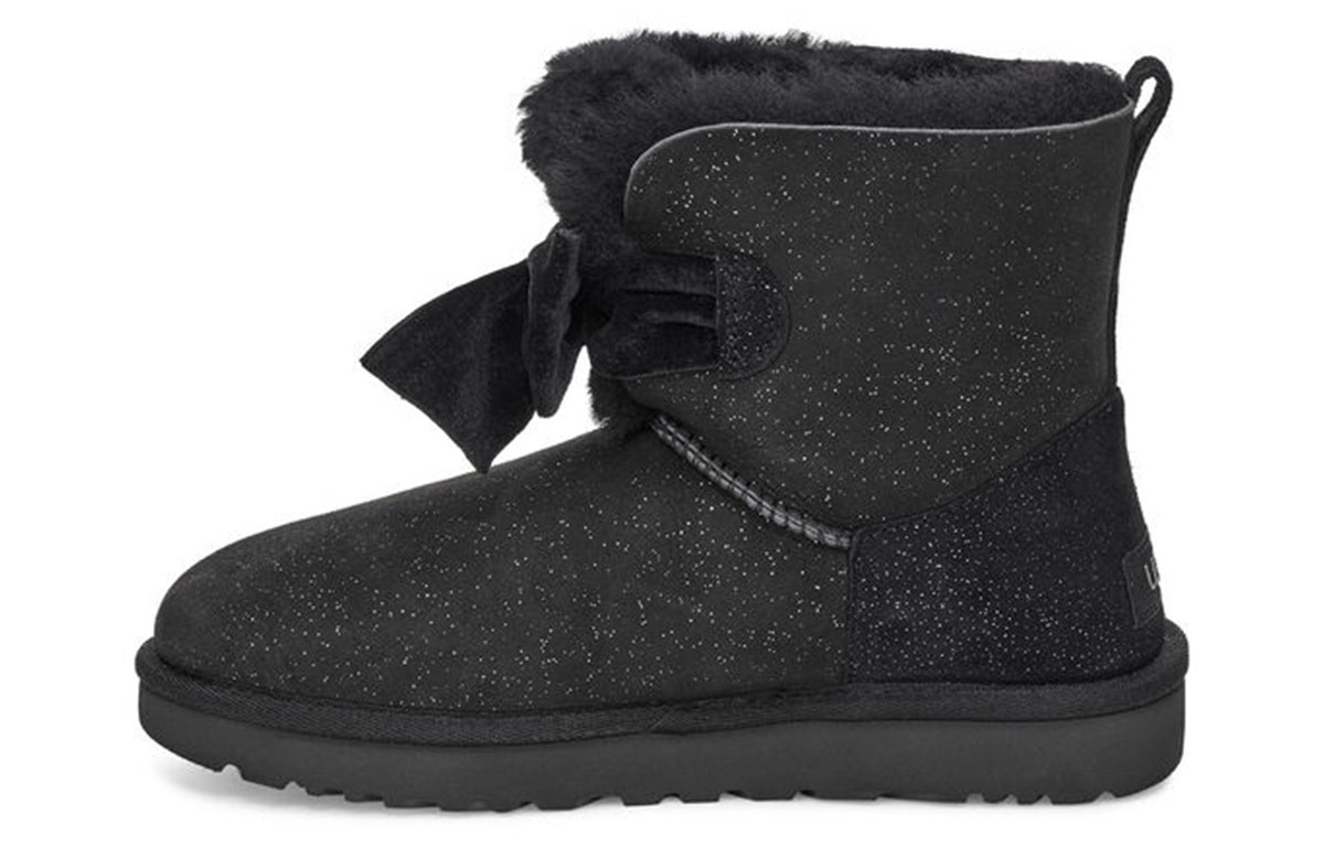 (Women) UGG Gita Twinkle Bow Mini 'Black' 1106569-BLK