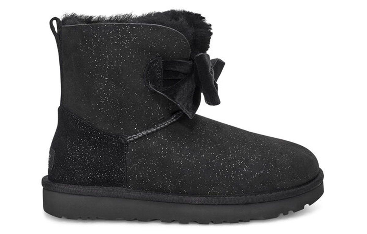 Order (W) UGG Gita Twinkle Bow Mini 'Hitam' 1106569-BLK