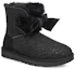Lookbook (W) UGG Gita Twinkle Bow Mini 'Hitam' 1106569-BLK