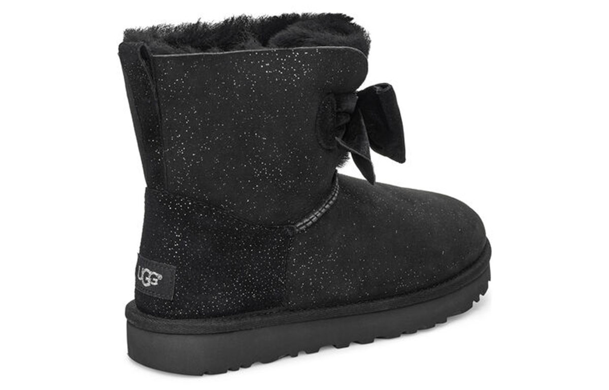 Shop (W) UGG Gita Twinkle Bow Mini 'Hitam' 1106569-BLK
