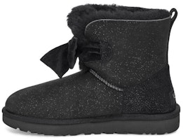 (Women) UGG Gita Twinkle Bow Mini 'Black' 1106569-BLK (Women) UGG Gita Twinkle Bow Mini 'Black' 1106569-BLK