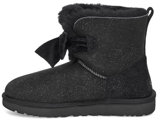 (Women) UGG Gita Twinkle Bow Mini 'Black' 1106569-BLK Buy (Women) UGG Gita Twinkle Bow Mini 'Black' 1106569-BLK