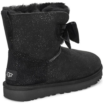 (Women) UGG Gita Twinkle Bow Mini 'Black' 1106569-BLK Shop (Women) UGG Gita Twinkle Bow Mini 'Black' 1106569-BLK