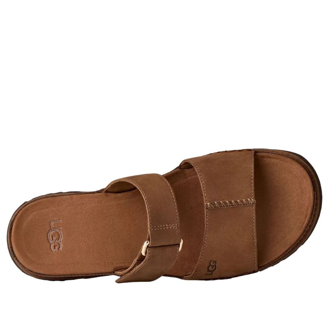 Shop (W) UGG 골든게이즈 슬라이드 다크 체스넛 1184951-DKC