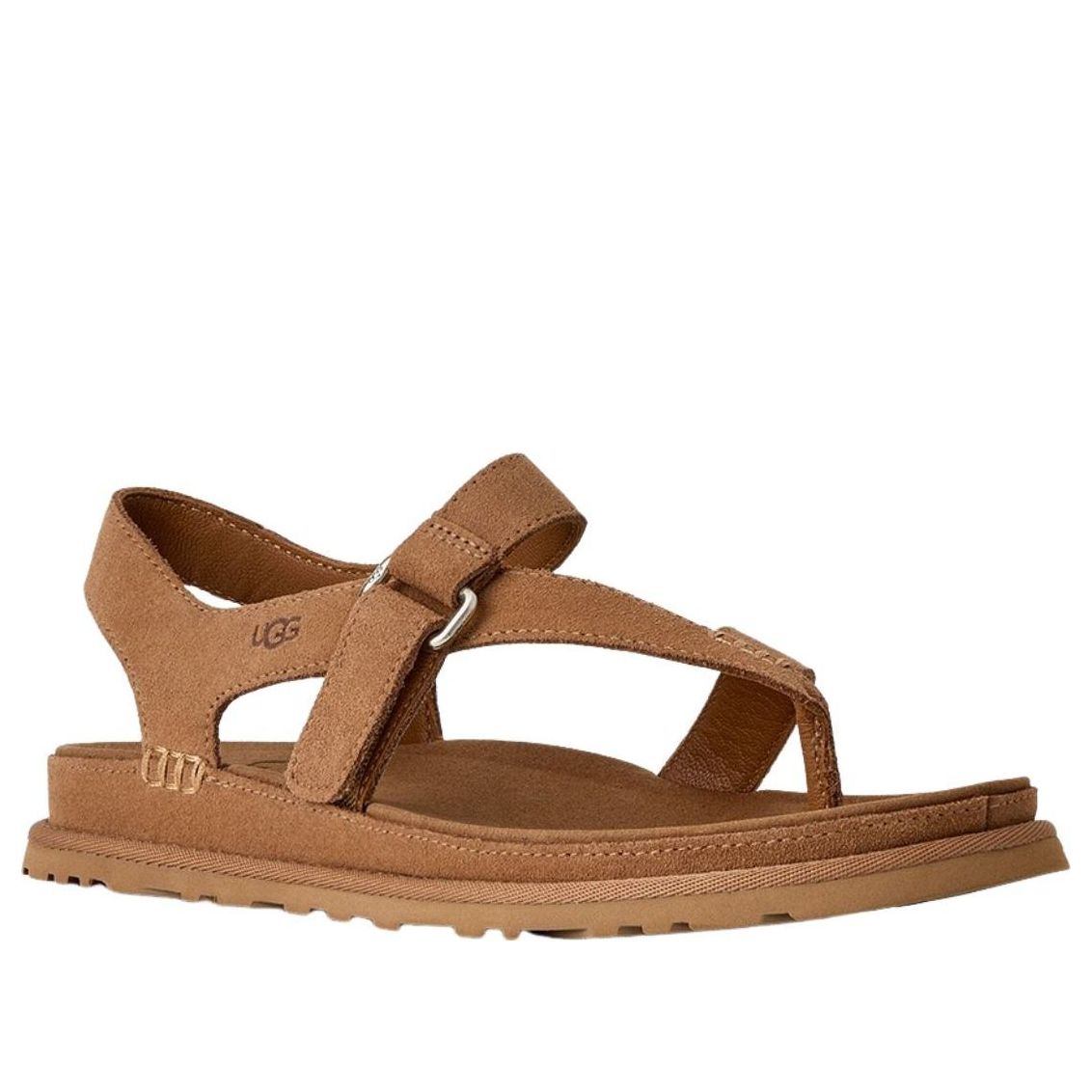 Order (W) UGG 金色視線夾腳涼鞋 栗棕 1175134-CHE