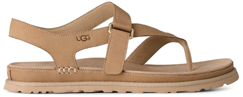 (Women) UGG Goldengaze Toe Post Sandal Mustard Seed 1184931-MDSD (Women) UGG Goldengaze Toe Post Sandal Mustard Seed 1184931-MDSD