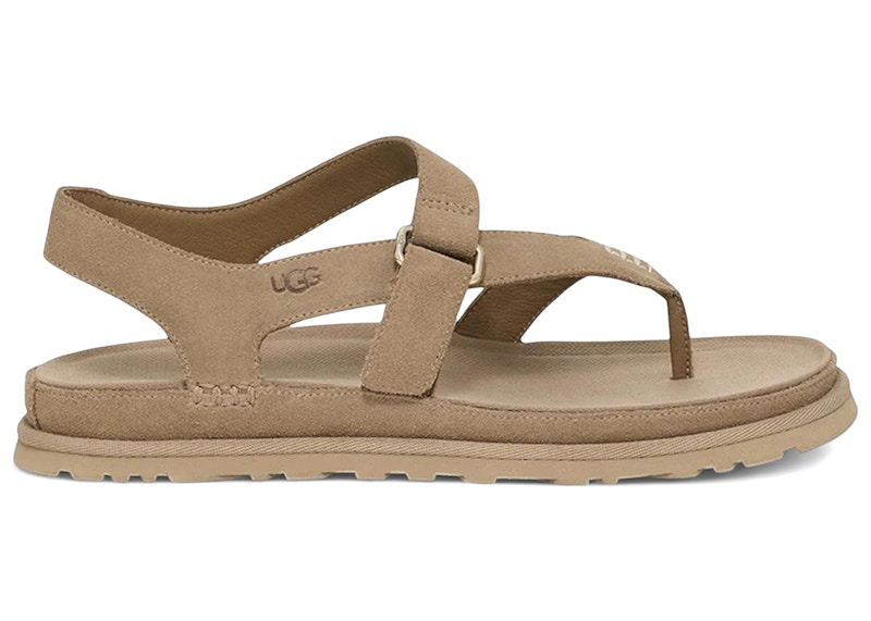 (Women) UGG Goldengaze Toe Post Sandal Sand 1175134-SAN