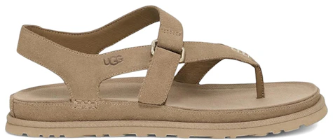 (Women) UGG Goldengaze Toe Post Sandal Sand 1175134-SAN (Women) UGG Goldengaze Toe Post Sandal Sand 1175134-SAN