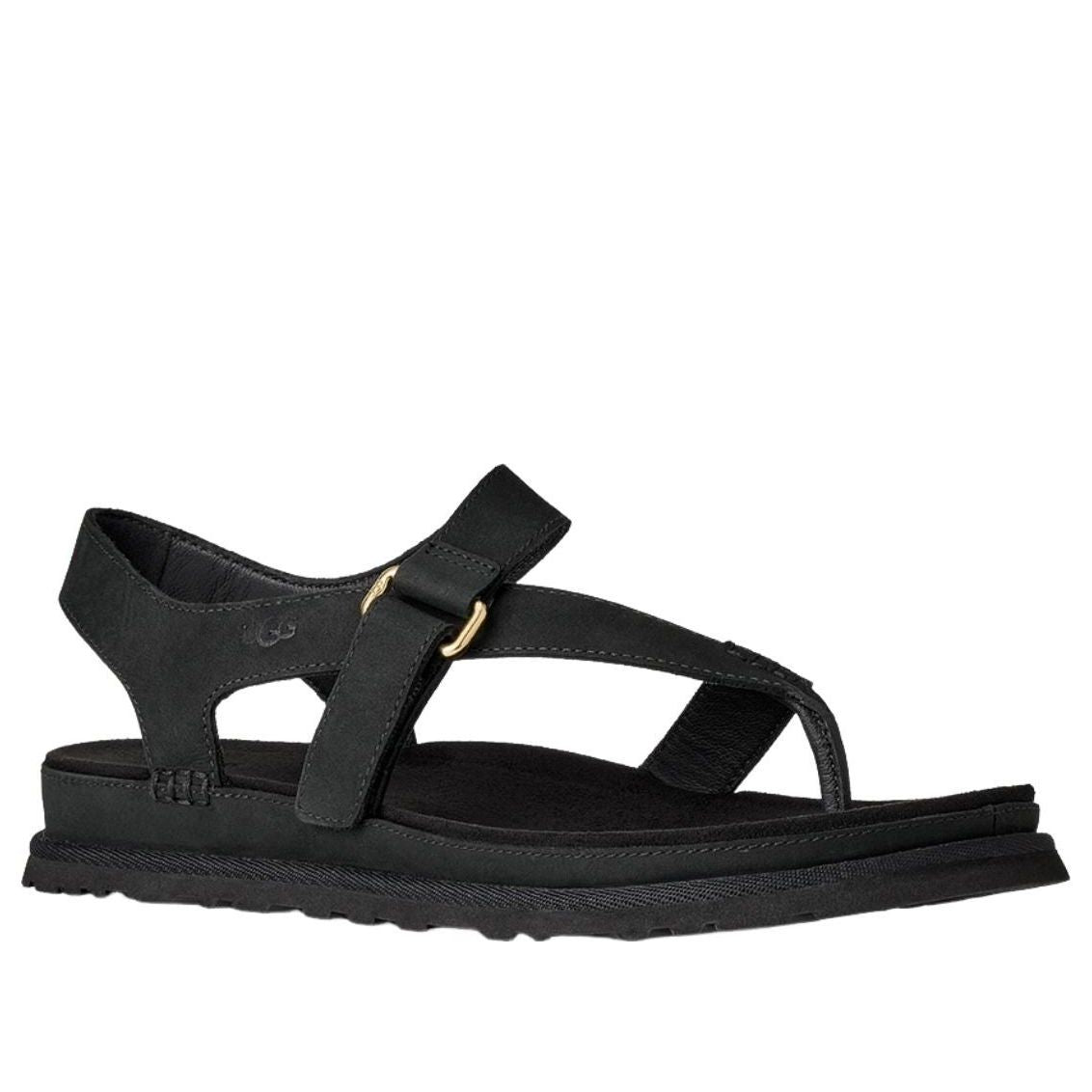 Order (W) UGG 女款 Goldengaze 黑色人字拖涼鞋 1184931-BLK