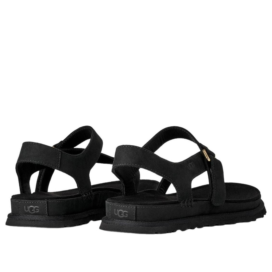 Lookbook (W) UGG 女款 Goldengaze 黑色人字拖涼鞋 1184931-BLK