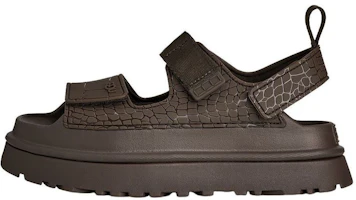 (Women) UGG GoldenGlow Embossed Sandals 'Dense Smoke' 1175311-DNSS (Women) UGG GoldenGlow Embossed Sandals 'Dense Smoke' 1175311-DNSS