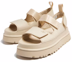 Shop (W) UGG GoldenGlow Sandal 'Sea Salt' - Sandalia Blanca Mujer 1152685-SSAL