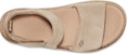 (W) UGG Goldenstar 'Kelabu Tali Satu Buckle Sandal Terbuka Sukan Slide' 1117954-MSSD