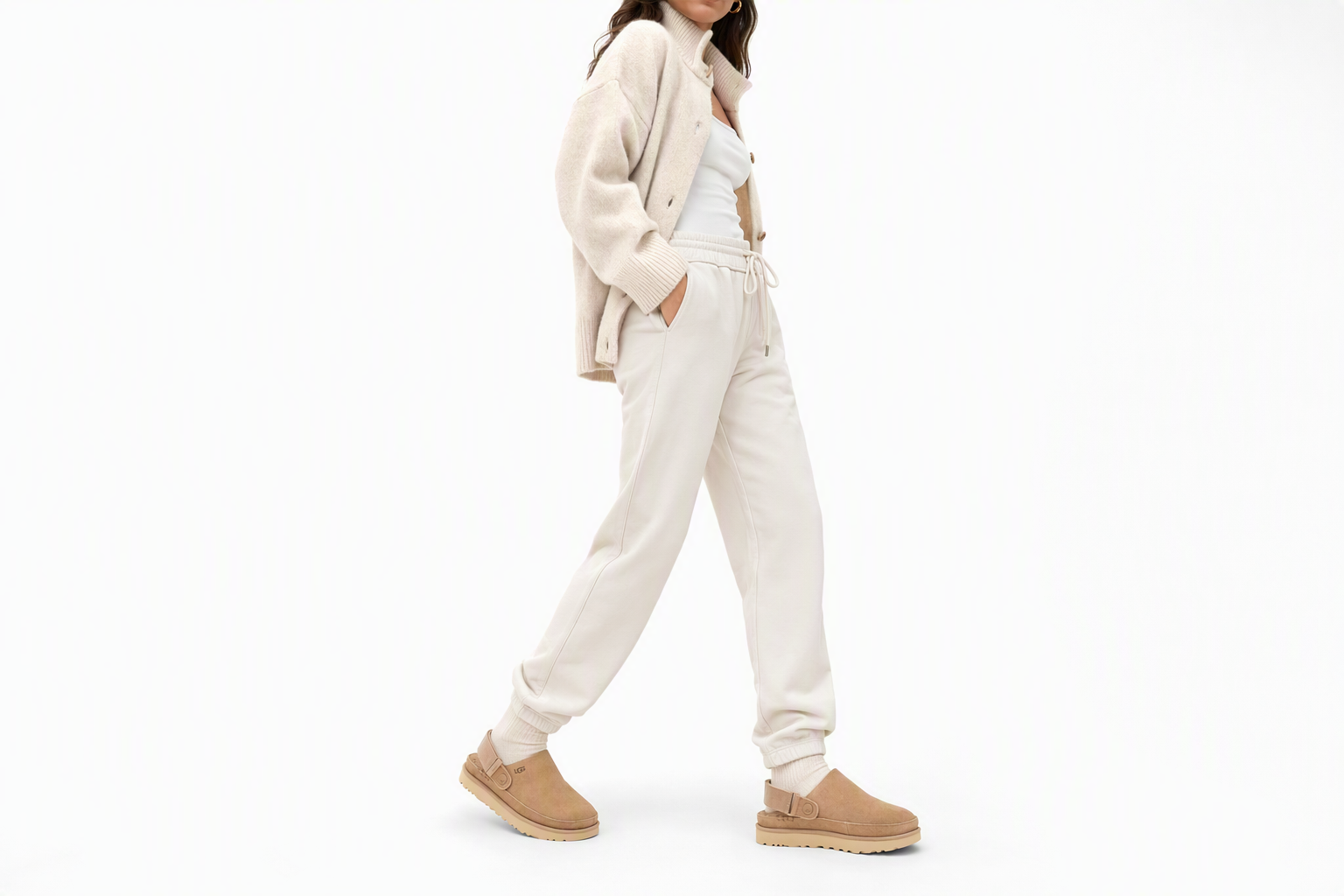 Order (Women) UGG Goldenstar Clog 'Sand' 1138252-SAN