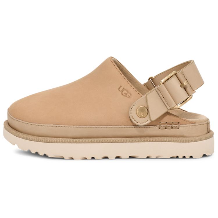 (Women) UGG Goldenstar Clog Mustard Yellow Comfortable Fashion Casual Shoes. 1169590-MDSD