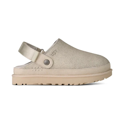(W) UGG Goldenstar Crackle Clog Crackle White