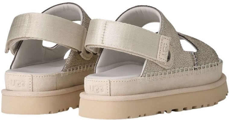 (Women) UGG Goldenstar Crackle Glide Sandals 'Crackle White' 1177852-CRCK Lookbook (Women) UGG Goldenstar Crackle Glide Sandals 'Crackle White' 1177852-CRCK