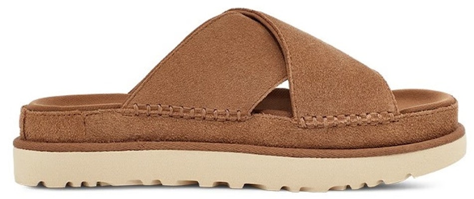 (W) UGG 골든스타 크로스 슬라이드 '체스트넛' 1137910-CHE Order (W) UGG 골든스타 크로스 슬라이드 '체스트넛' 1137910-CHE