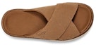 Shop (W) UGG Goldenstar Cross Slide 'Chestnut' - Selipar Silang Coklat UGG 1137910-CHE