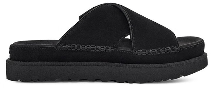 (W) UGG ゴールデンスター クロススライド (ブラック) 1137910-BLK Order (W) UGG ゴールデンスター クロススライド (ブラック) 1137910-BLK