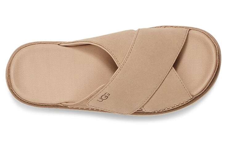 Purchase （女款）UGG Goldenstar 交叉拖鞋漂流木色 1137910-DRI
