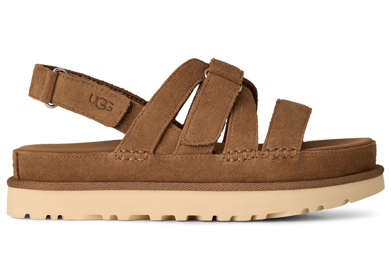 (Women) UGG Goldenstar Gleam Sandal Chestnut 1175122-CHE