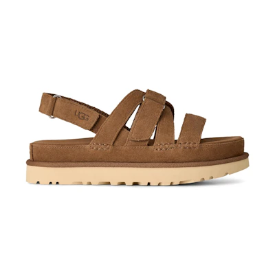 (W) UGG Goldenstar Gleam Sandal Chestnut