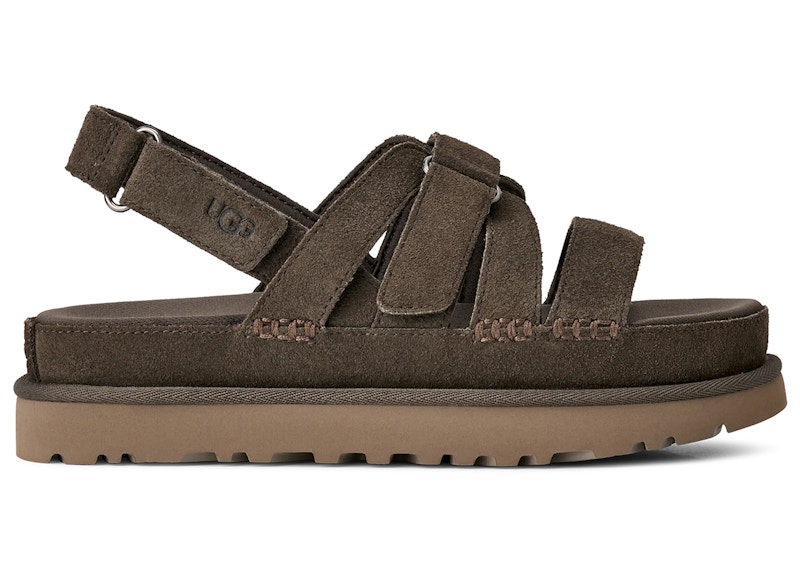 (Women) UGG Goldenstar Gleam Sandal Dense Smoke 1175122-DNSS
