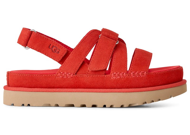 (Women) UGG Goldenstar Gleam Sandal Red Pepper 1175122-RPPP