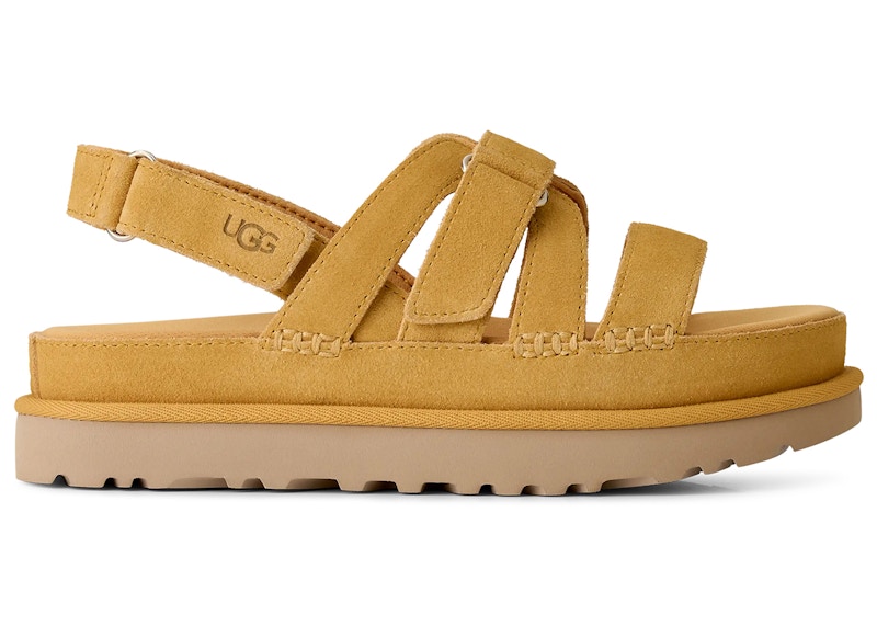 (Women) UGG Goldenstar Gleam Sandal Wheat Field 1175122-WTFL