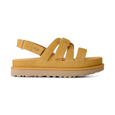 (W) UGG Goldenstar Gleam Sandal Wheat Field