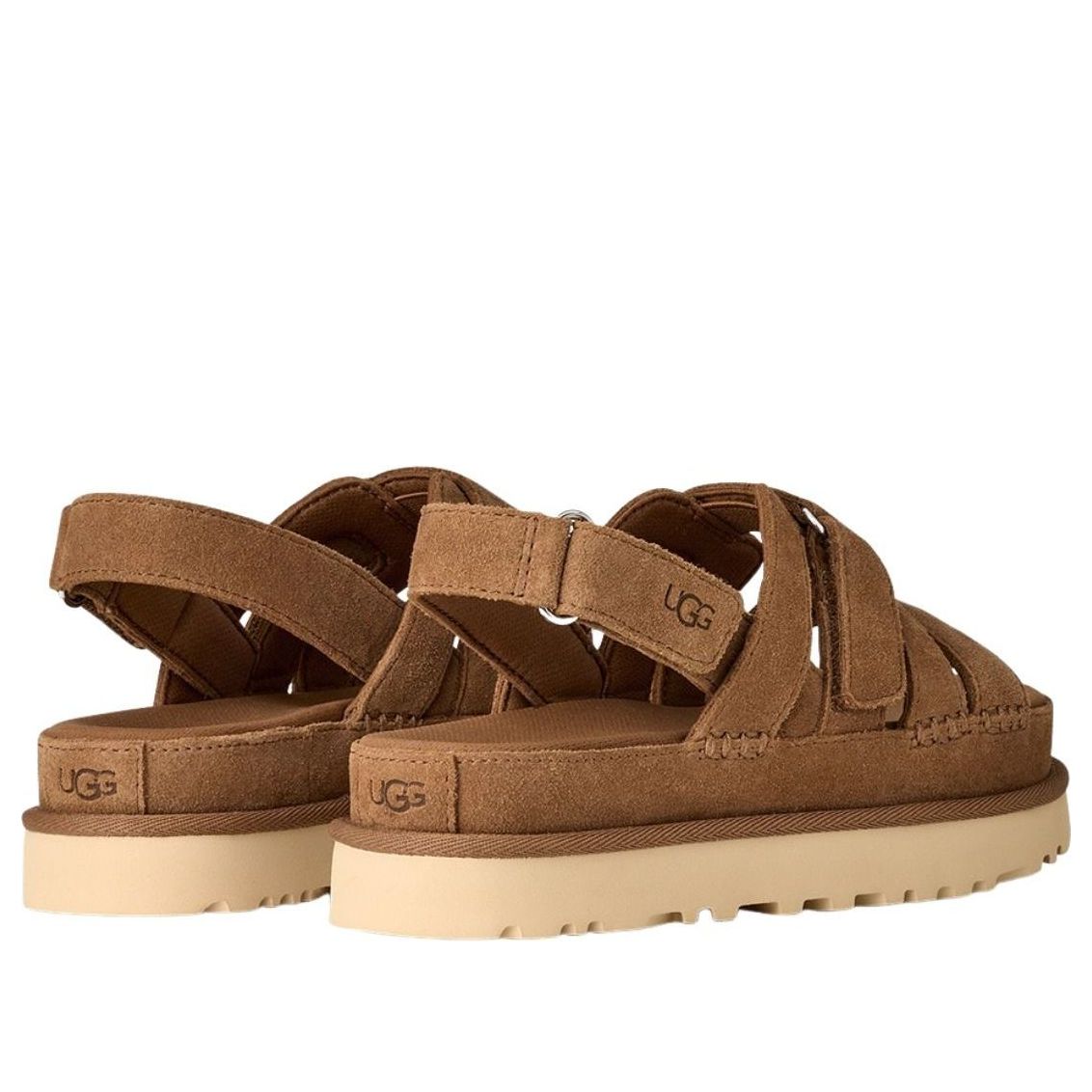Lookbook (Women) UGG Goldenstar Gleam Sandals 'Chestnut' 1175122-CHE